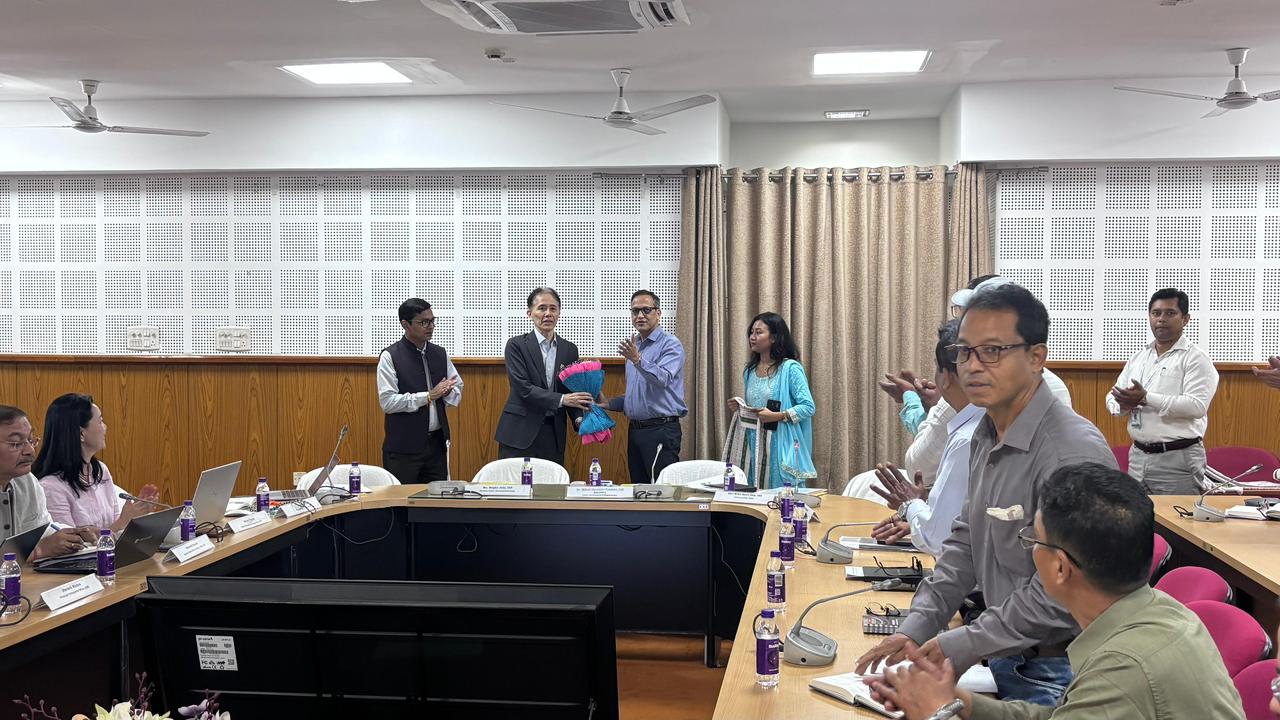 Meeting of the ADB mission team led by Mr. Tomoo Ueda, Principal Urban  Development Specialist, with Dr. Milind Ramteke, IAS, Secretary, Urban  Development Department and Project Director, along with other state officials,  held on 17.03.2026 at 10:30 AM in Conference Hall–III, Secretariat.